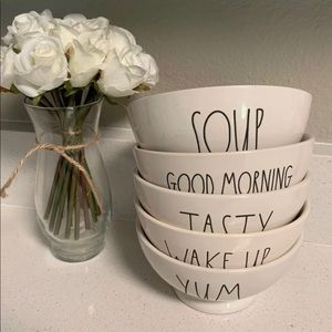 5 NEW Rae Dunn Bowls